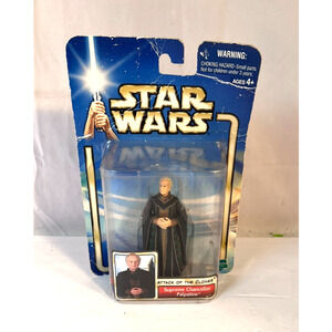 2002 Hasbro Star Wars - Attack of the Clones - Supreme Chancellor Palpatine NOC